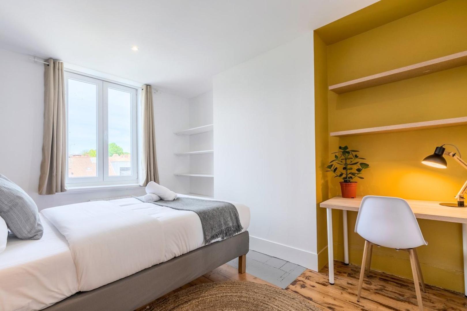 Bright 3-Bedroom 2-Bathroom Flat Lille Luaran gambar